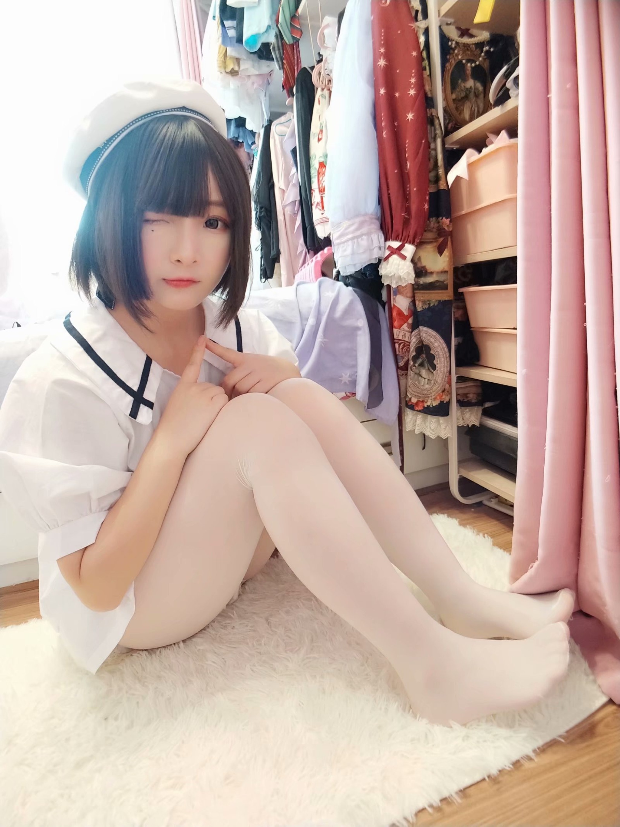 图片[1]-古川 – NO.030 白丝水手服 [55P]-XikXak